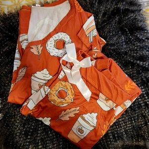 Halloween/Fall pajama set